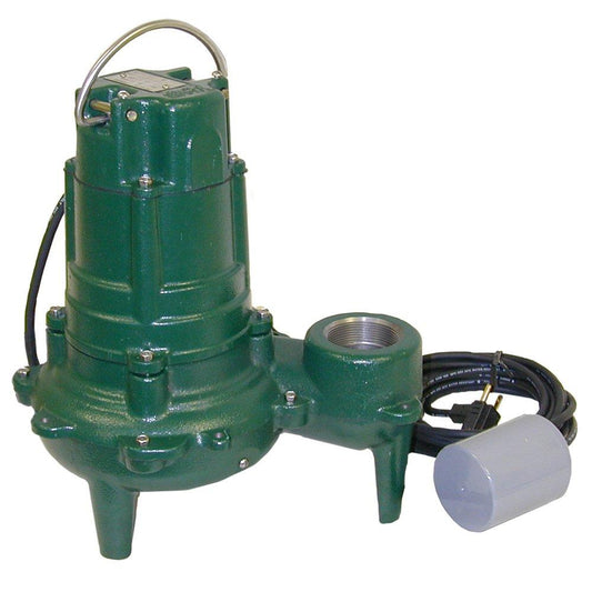 Zoeller Pump Co Waste-Mate 1 HP 115V Sewage Pump with Variable Level Float Switch