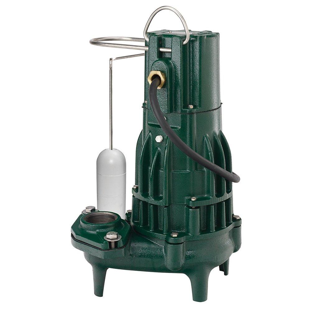 Zoeller Pump Co Waste-Mate 2 HP 230V Automatic Cast Iron Effluent Pump with 20 ft. Cord