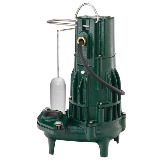 Zoeller Pump Co Waste-Mate 2 HP 230V Automatic Cast Iron Effluent Pump with 20 ft. Cord