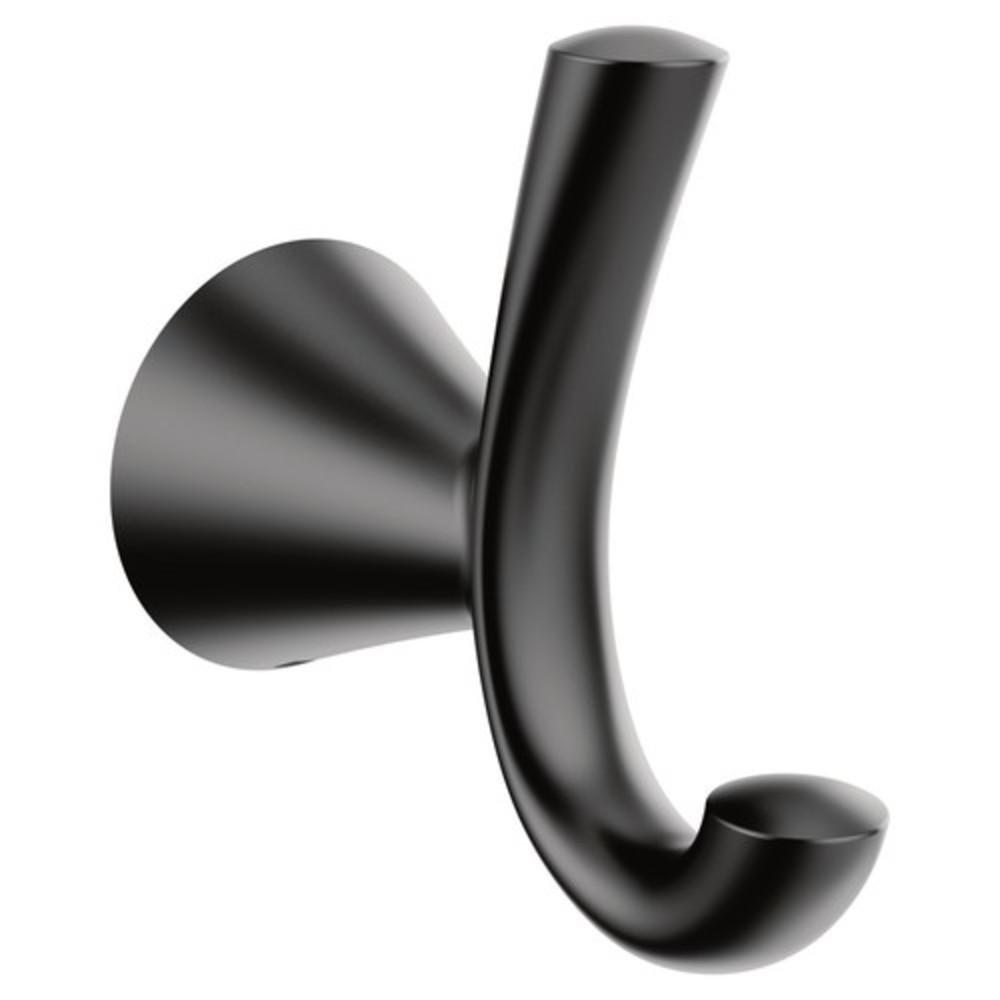 Moen Glyde™ 1-Hook Robe Hook in Matte Black