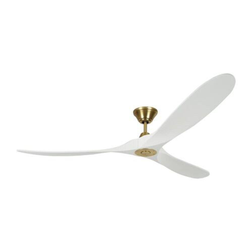 Visual Comfort & Co. Fan Maverick Max 70 in. 3-Blade Indoor Ceiling Fan in Burnished Brass