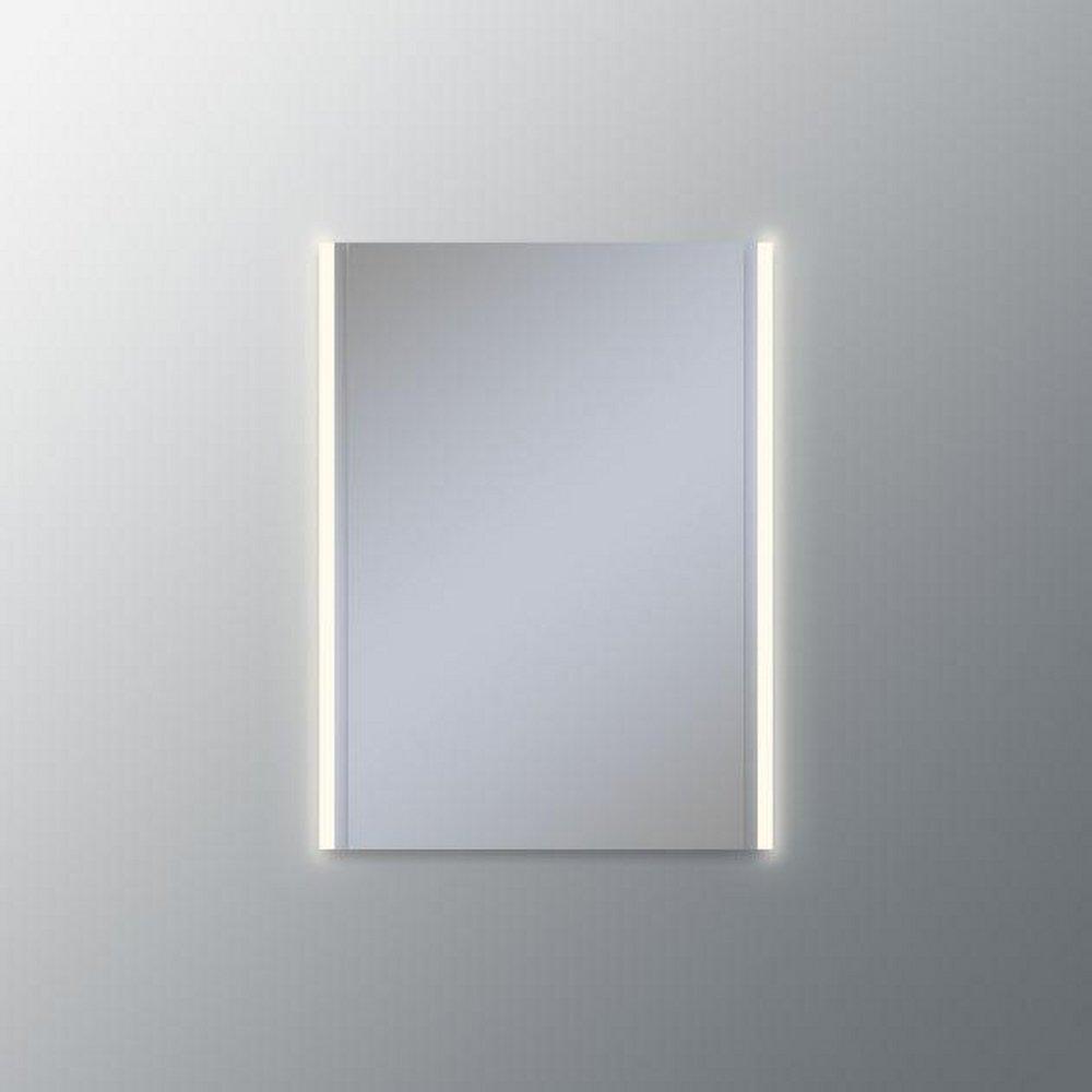 Robern Vesper™ 1-3/8 in. Aluminum and Glass Wall Mount Cabinet Lighting in Silver