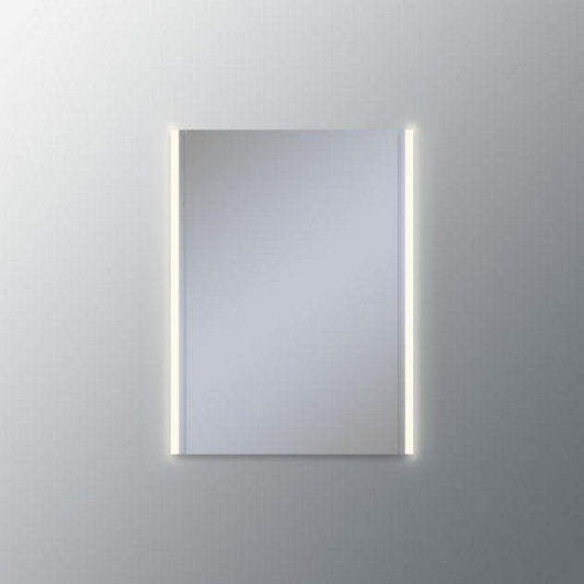 Robern Vesper™ 1-3/8 in. Aluminum and Glass Wall Mount Cabinet Lighting in Silver