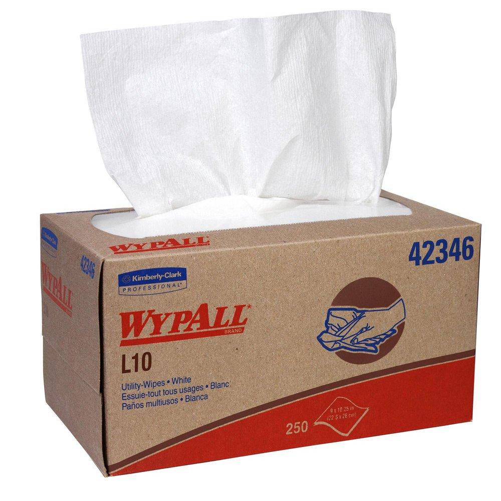 WypAll® L10 10-1/4 x 9 in. Paper Towel in White (Box of 24)
