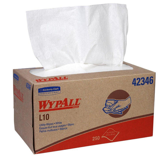 WypAll® L10 10-1/4 x 9 in. Paper Towel in White (Box of 24)