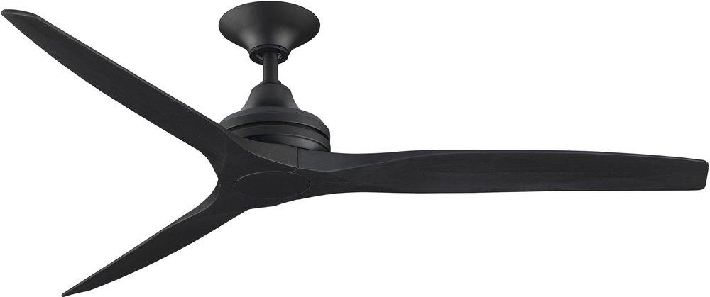 Fanimation Spitfire™ Custom 60 60 in. 3-Blade Indoor or Outdoor Ceiling Fan in Black
