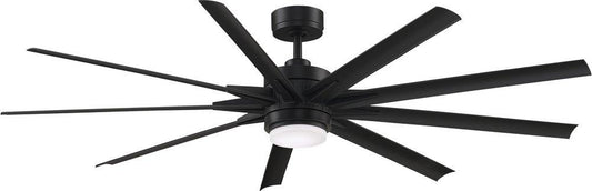 Fanimation Odyn™ Custom 72 in. 9-Blade Indoor or Outdoor Ceiling Fan in Black