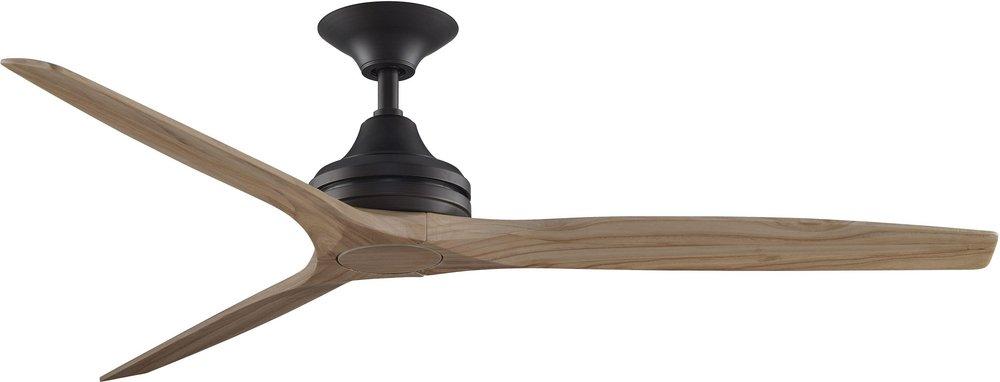 Fanimation Spitfire™ 60 in. 3-Blade Indoor or Outdoor Ceiling Fan in Natural