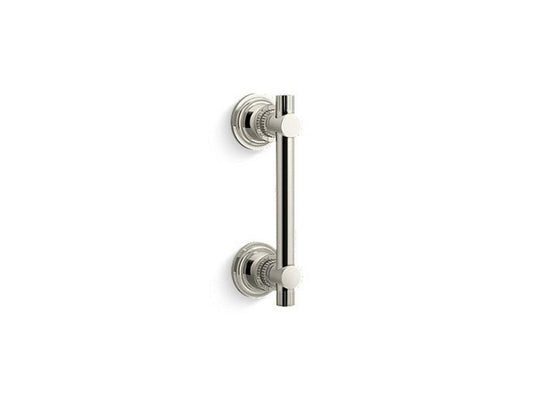 8-7/16 x 2-15/16 in. Shower Door Handle in Polished Nickel