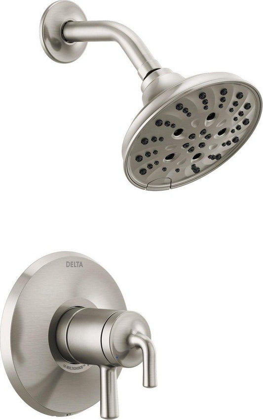 Delta Faucet Kayra™ Two Handle Multi Function Shower Faucet in Brilliance® Stainless (Trim Only)