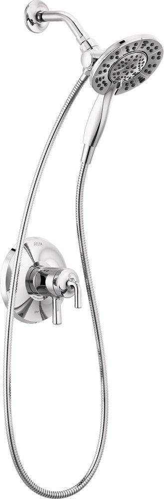 Delta Faucet Kayra™ Two Handle Multi Function Shower Faucet in Chrome (Trim Only)