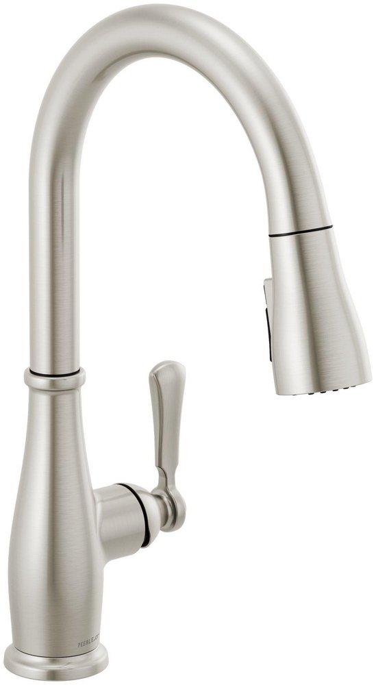 Peerless® Elmhurst™ Single Handle Pull Down Kitchen Faucet in Stainless