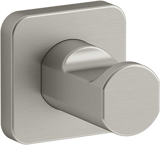 KOHLER Parallel™ 1-Hook Robe Hook in Vibrant® Brushed Nickel