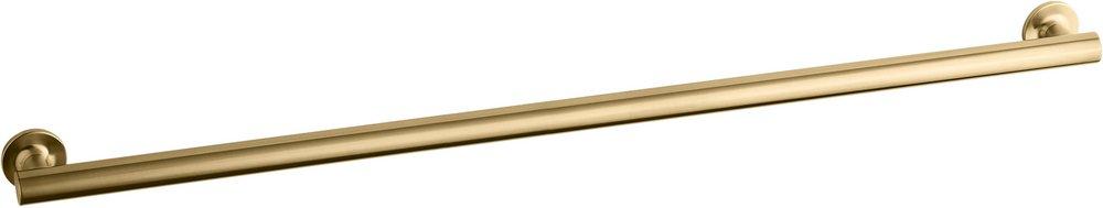 KOHLER Purist™ 36 in. Grab Bar in Vibrant® Brushed Moderne Brass