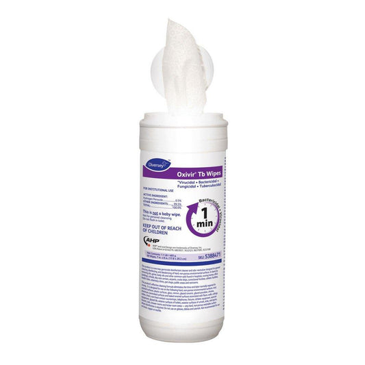 Diversey Oxivir® TB 60 ct. TB Disinfecting Wipes (Case of 12)