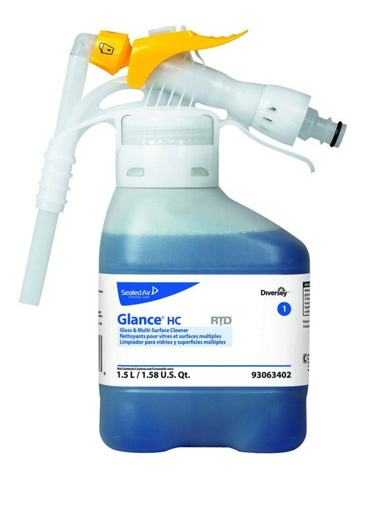 Diversey Glance® 1.5 L Glass and Multi-Surface Cleaner, 2 Per Case