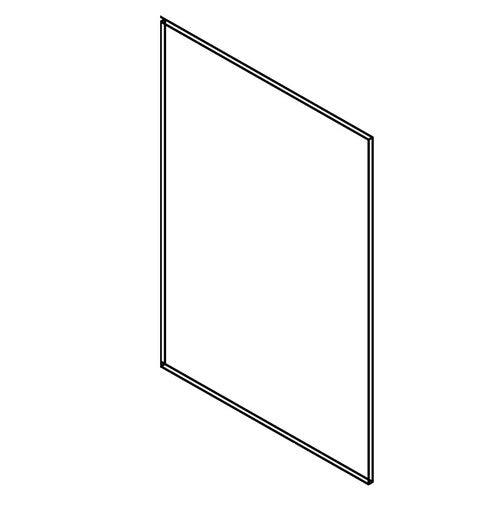 AW-REP2484-3/4" ( (AW-GW-TW-PW) Refrigerator End Panel 24"Wx3/4"Dx84"H Banded Edge )