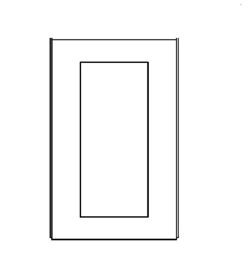 PW-EPW1230D ( Wall End Decorative Door 11-1/2Wx29-1/4"H )