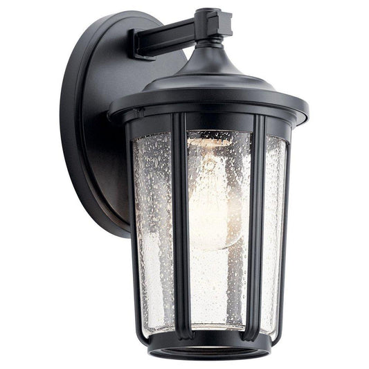 Kichler Lighting Fairfield 60W 1-Light 11 in. Outdoor Wall Sconce in Black