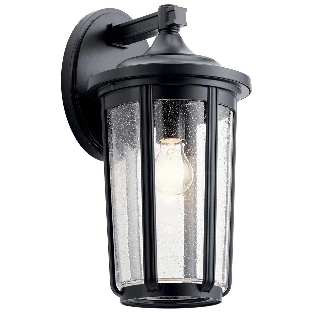 Kichler Lighting Fairfield 100W 1-Light 17-1/4 in. Outdoor Wall Sconce in Black