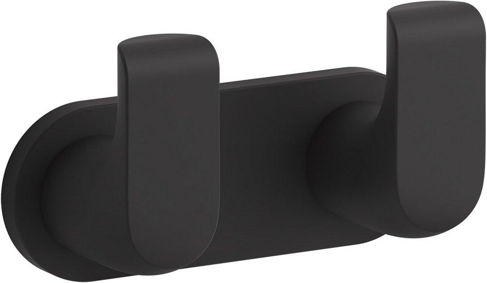 KOHLER Avid™ 2-Hook Robe Hook in Matte Black