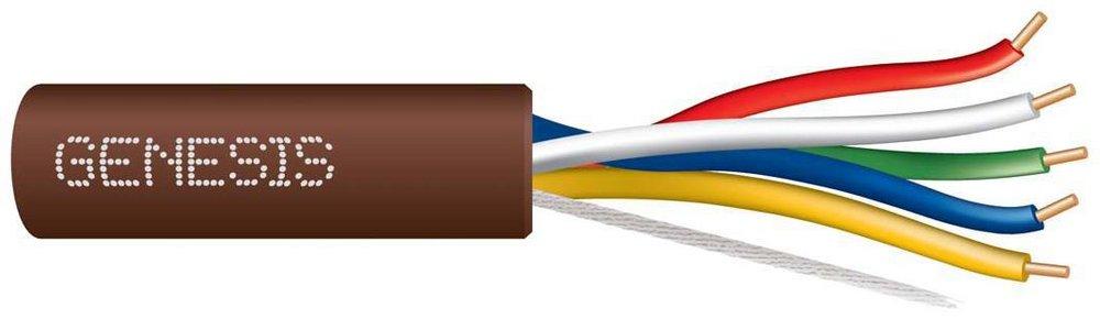 Solid Thermostat Wire in Brown