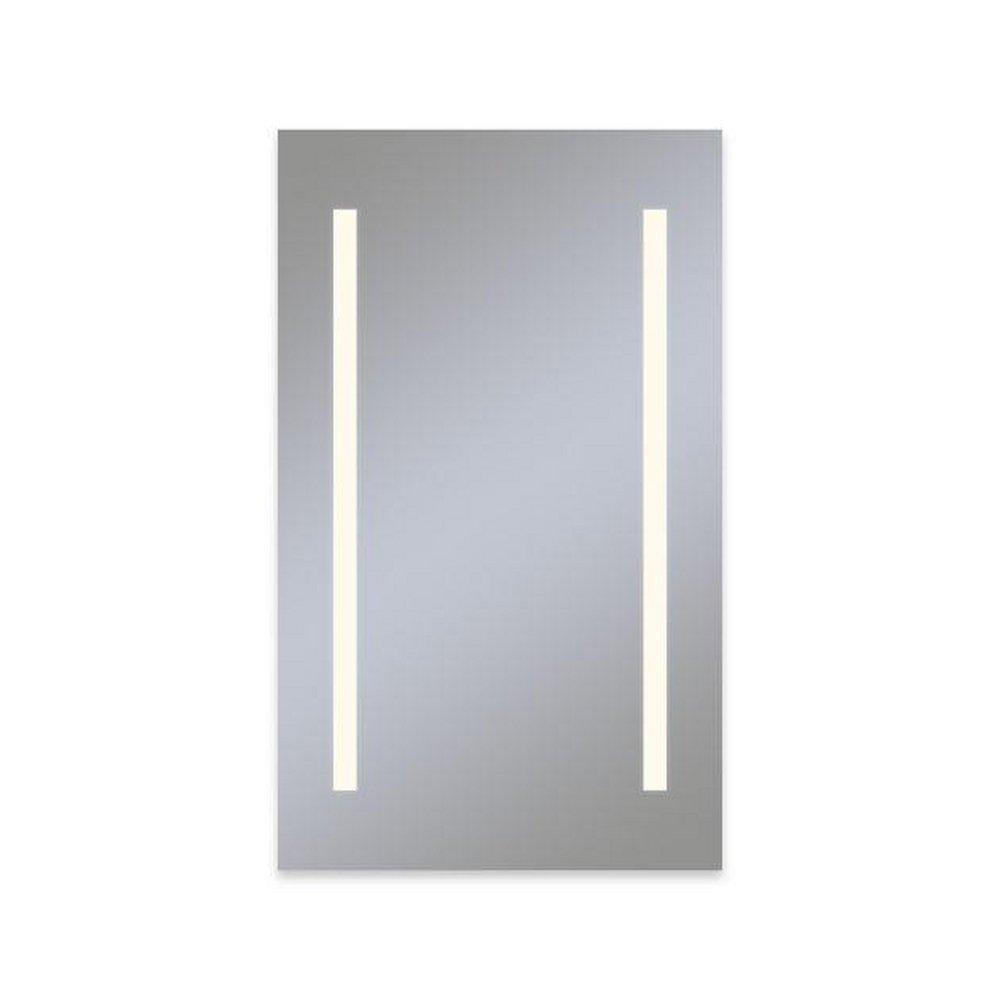 Robern Vitality 23-1/4 x 39-3/8 in. Recessed Mount and Surface Mount Medicine Cabinet in Mirror Finish