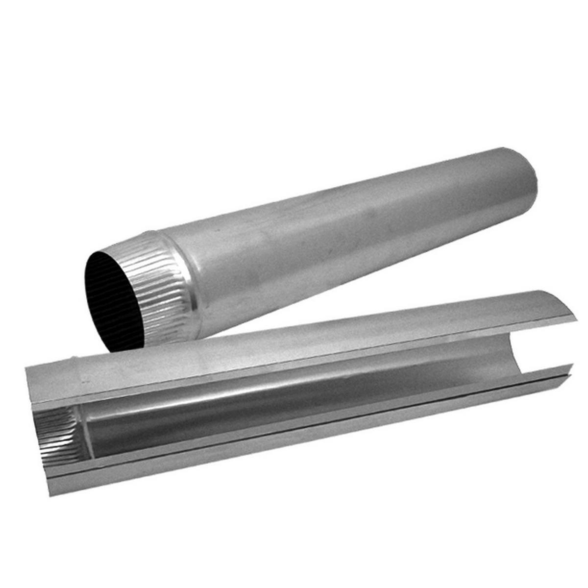 4 in x 60 in Aluminum Round Duct Pipe