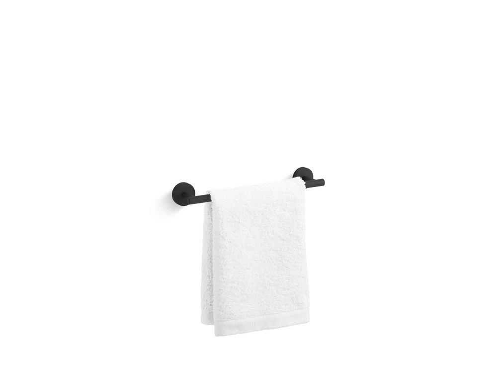 KOHLER Elate® 12 in. Towel Bar in Matte Black