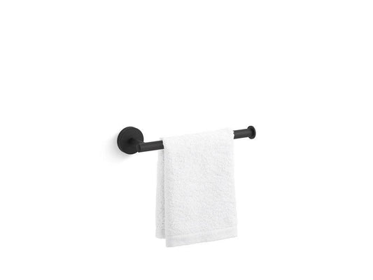 KOHLER Elate® 9-1/8 in. Towel Bar in Matte Black