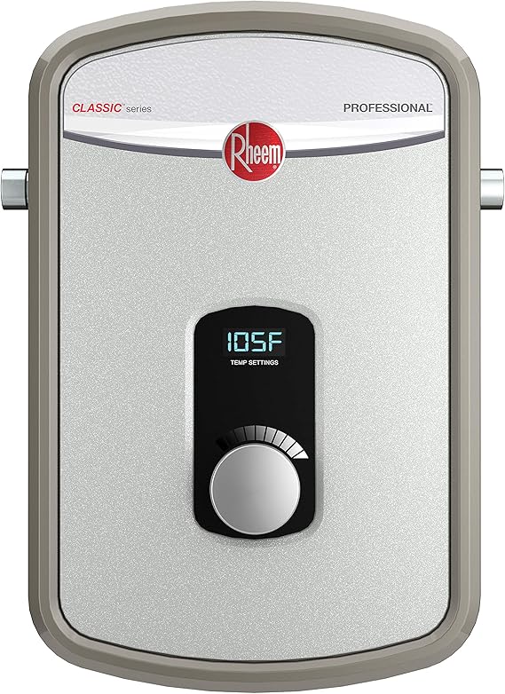 Rheem RTEX-08 Tankless Electric Water Heater (8kW, 240V)