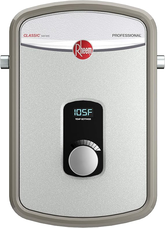 Rheem RTEX-08 Tankless Electric Water Heater (8kW, 240V)