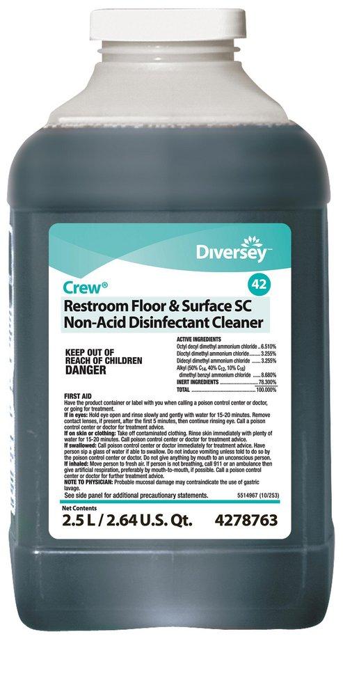 Diversey Crew® 2.5 L Floor & Surface Cleaner Case of 2