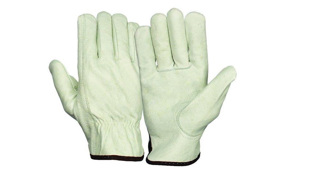 Cowhide Leather Driver Gloves, XL