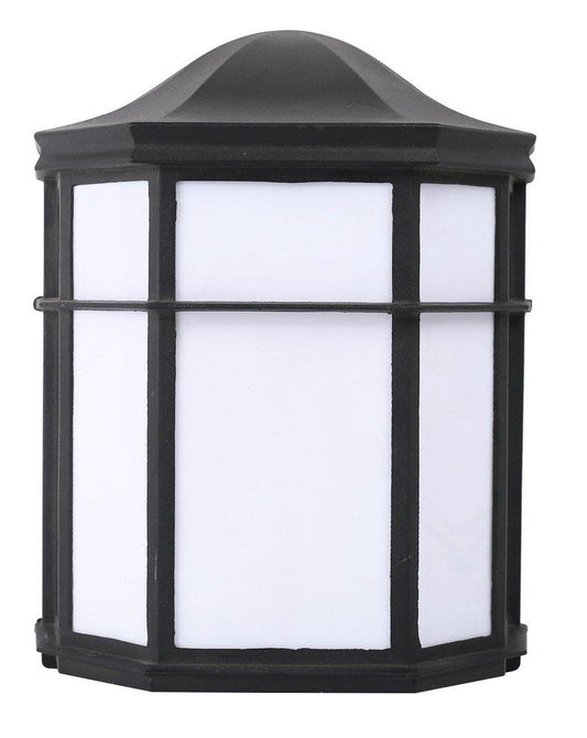 LED Outdoor Wall Sconce in Black
