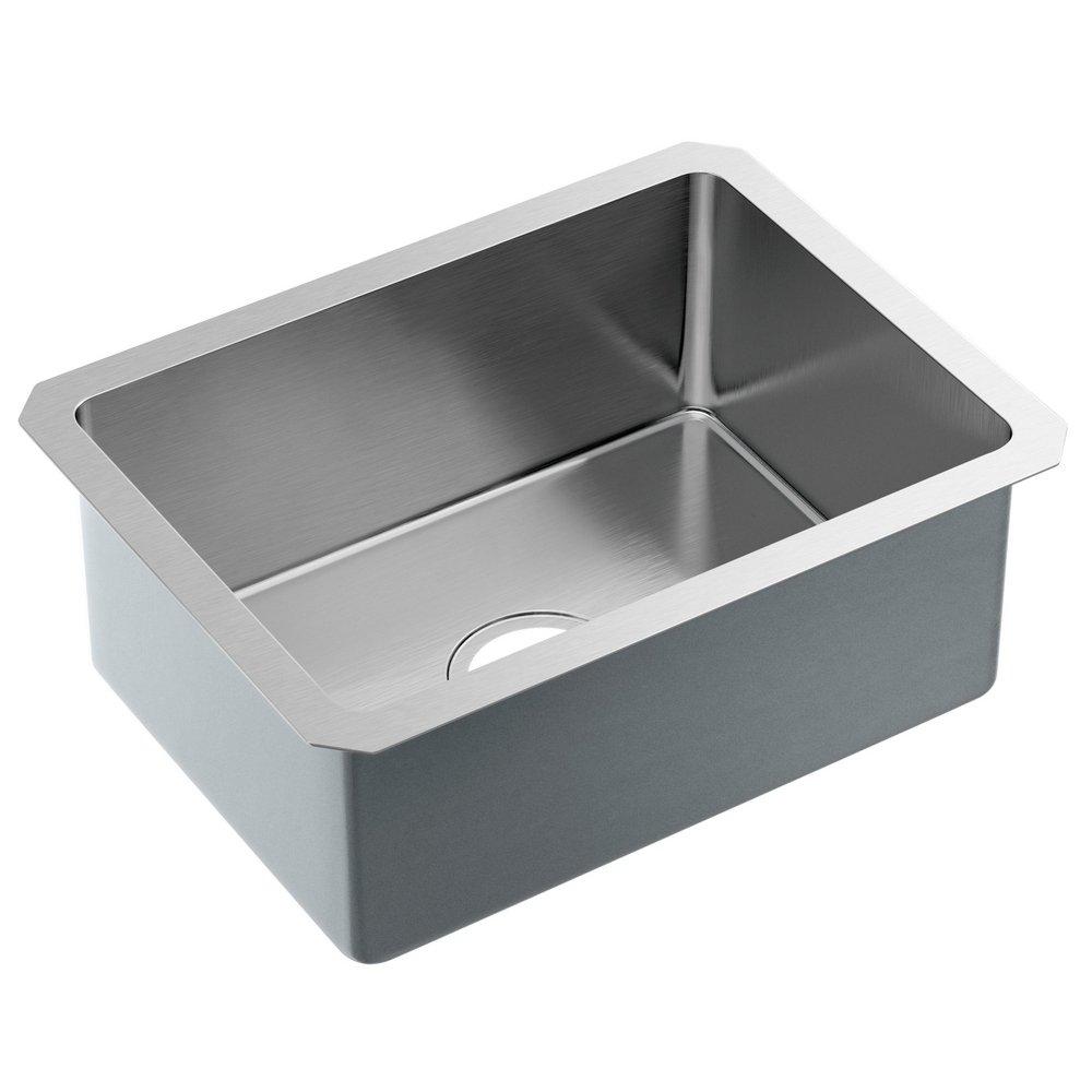 PROFLO® Plomosa 20 in. Undermount Stainless Steel Single Bowl Kitchen Sink
