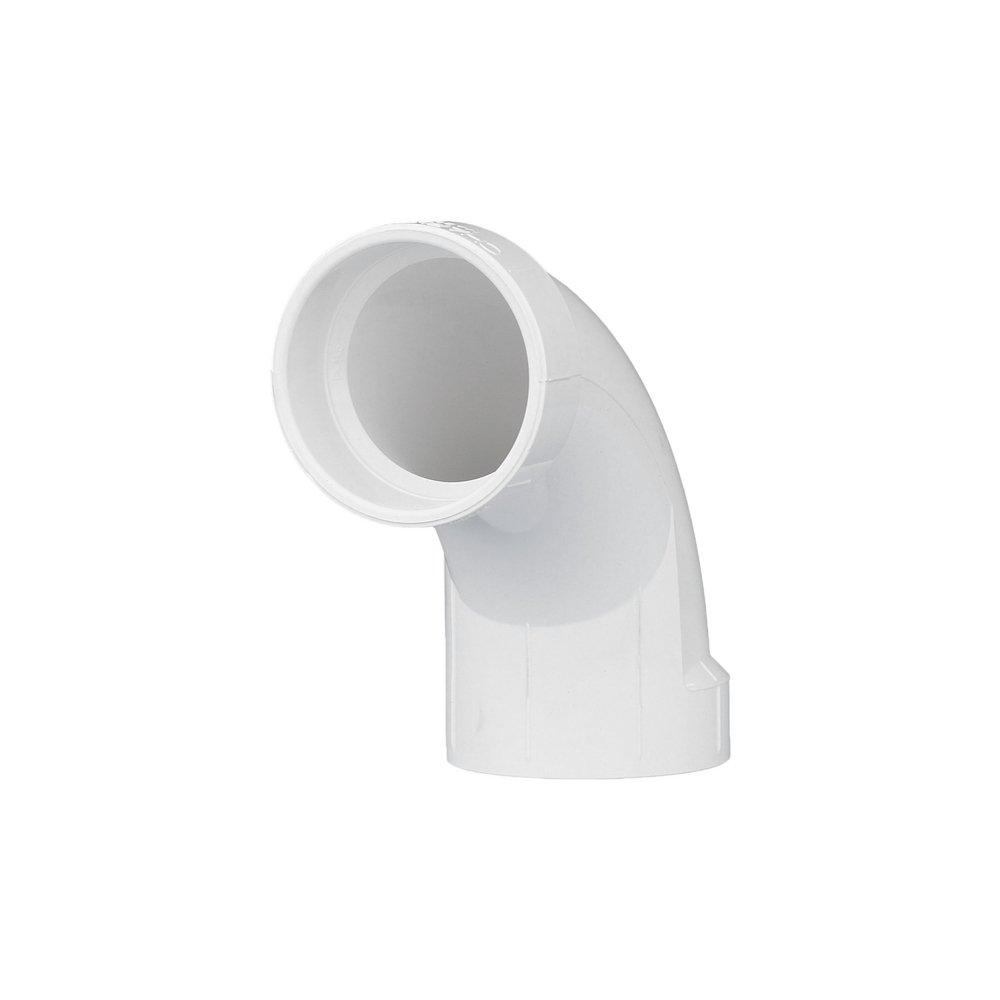 2 in. PVC DWV 90° Long Turn Elbow