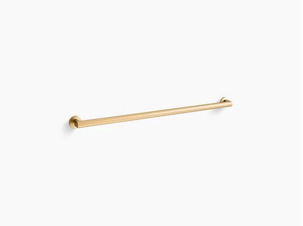 KOHLER Components™ 36 in. Grab Bar in Vibrant® Brushed Moderne Brass