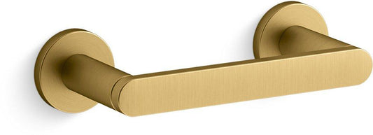 KOHLER Composed® Wall Mount Toilet Tissue Holder in Vibrant® Brushed Moderne Brass