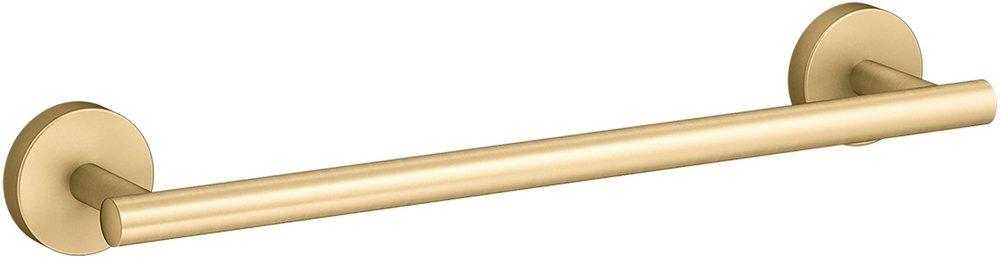 KOHLER Elate® 12 in. Towel Bar in Vibrant® Brushed Moderne Brass