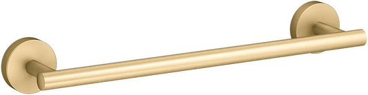 KOHLER Elate® 12 in. Towel Bar in Vibrant® Brushed Moderne Brass