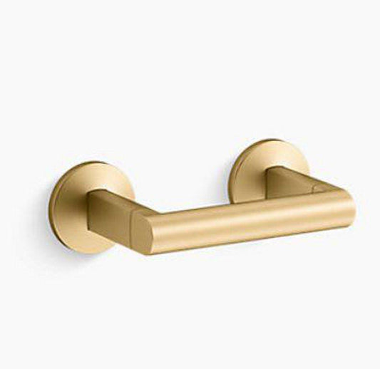 KOHLER Components® Wall Toilet Tissue Holder in Vibrant® Brushed Moderne Brass