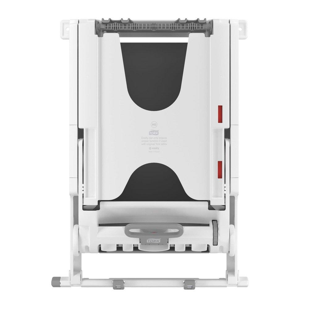 Tork PeakServe Large Recessed Cabinet Towel Adapter, White, H5 System