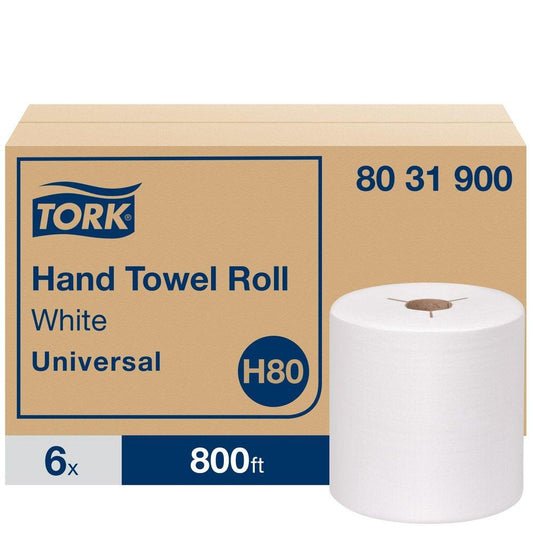 Tork Universal Universal Towel Roll White 1-Ply White