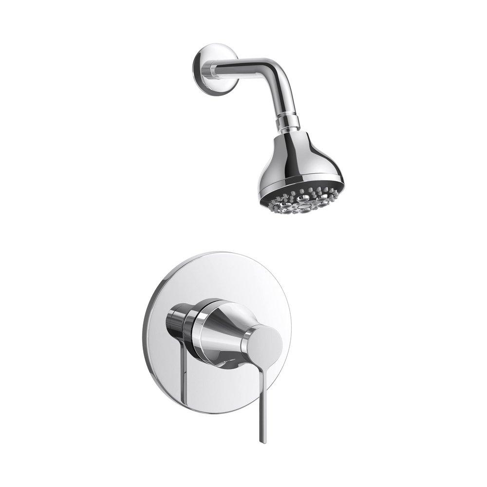 PROFLO® Spiers Single Handle Multi Function Shower Faucet in Chrome (Trim Only)