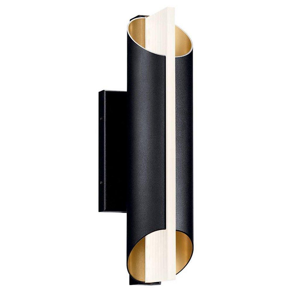 Kichler Lighting Astalis™ 10.3W 1-Light 16-1/2 in. Outdoor Wall Sconce in Textured Black