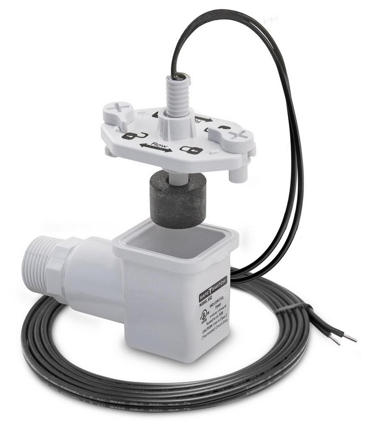 Rectorseal Safe-T-Switch® SS2 3/4 in. Close Coupled Condensate Drain Pan Overflow Kit