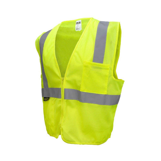 Radians SV2Z Size XL Mesh Safety Vest in Hi-Viz Green