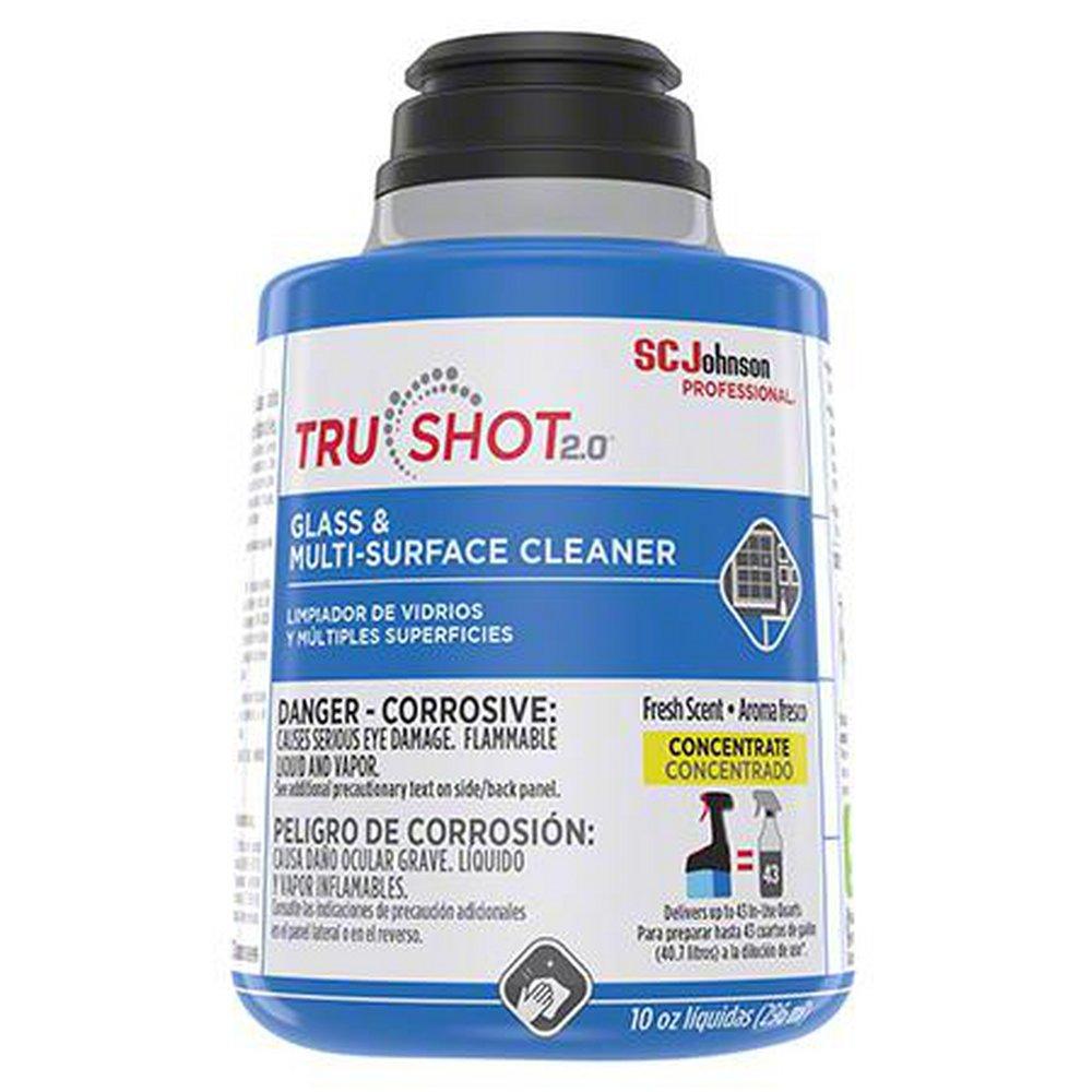 SC Johnson Professional® TruShot 2.0™ 10 oz Glass & Multi-Surface Cleaner Concentrate (Case of 4)