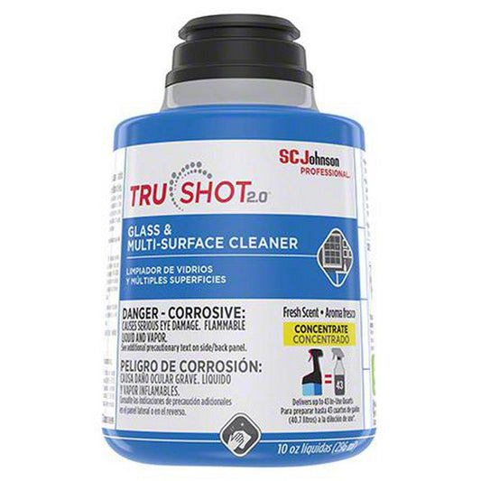 SC Johnson Professional® TruShot 2.0™ 10 oz Glass & Multi-Surface Cleaner Concentrate (Case of 4)